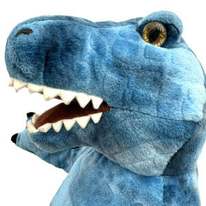 Build a Bear Workshop 16" Blue T-Rex Dinosaur Plush Stuffed Animal 2019 Retired
